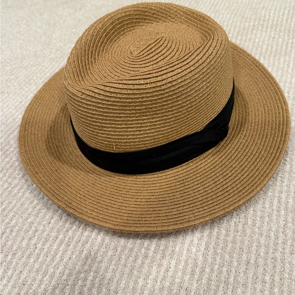 Classic Tan Women's Fedora Hat